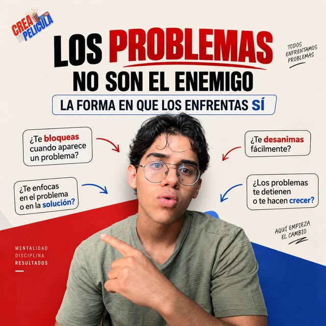 Publicación de Instagram: los problemas no son el enemigo